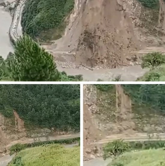 Banala Landslide near Mandi 