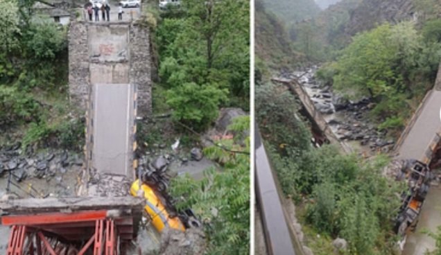 Mangalore Bridge Collapse in Banjar 