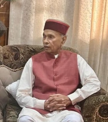 Prof Prem Kumar Dhumal in Hamirpur 