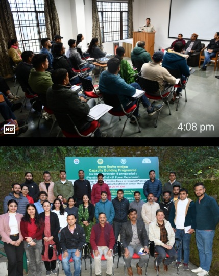Training program at HFRI Shimla 