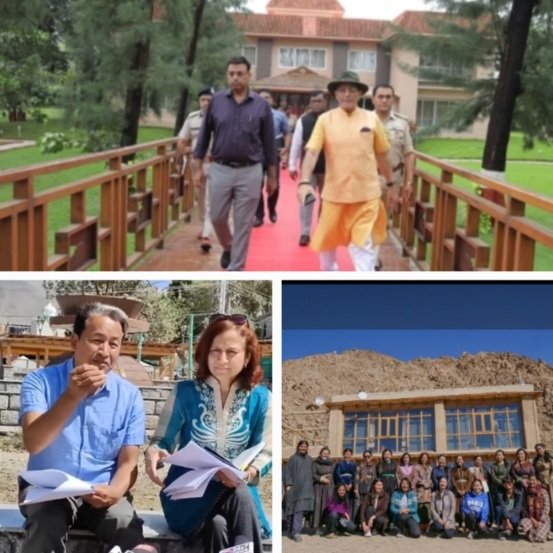 Hial row in Ladakh, LGvssonamwangchuk