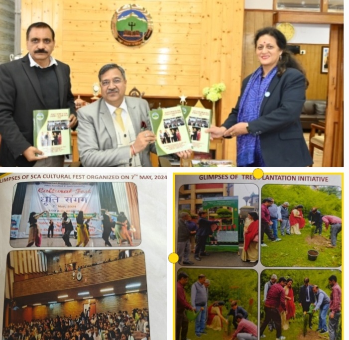 Hpu vc with Prof Mokta 