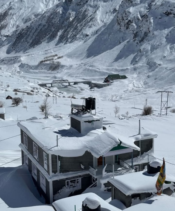 View of Lahaul-Spiti Village 