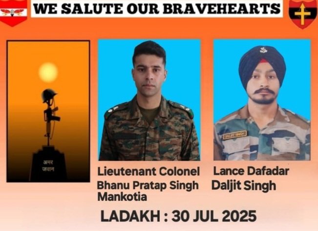 LtCol Mankotia and Dft Daljit Singh 