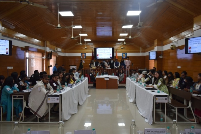 Youth ParliamentarHPNLU Shimla 