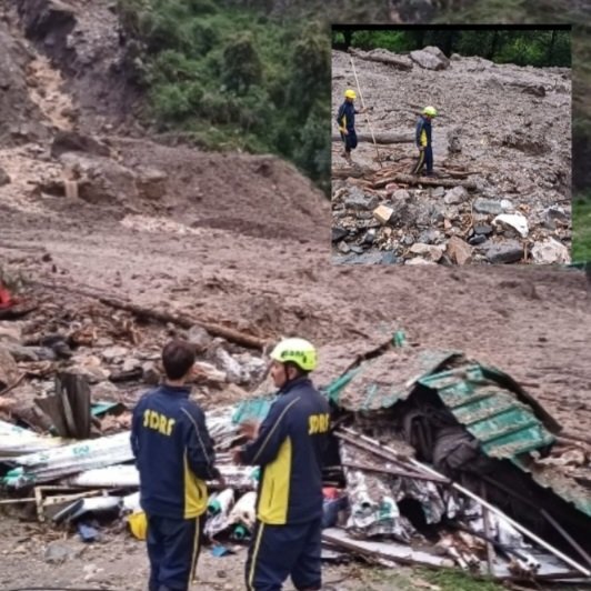 Yamunotri Landslide in Uttarakhand 