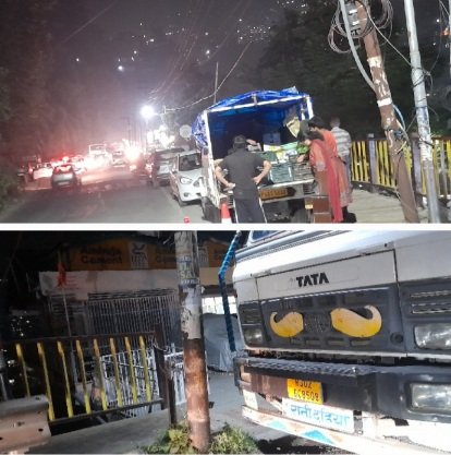 MahunagTruckCauseTrafficJaminBCS