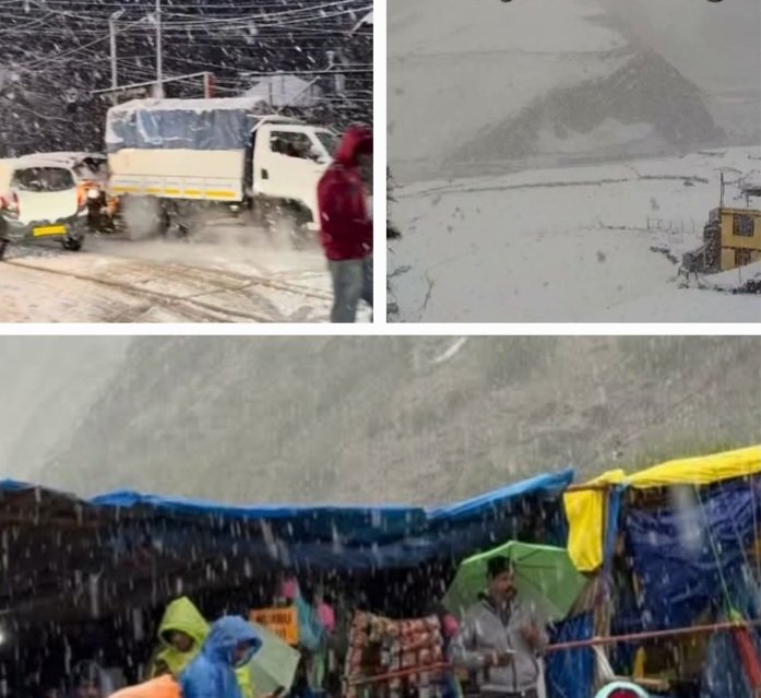 RainSnowInHimachalChardhamUttarakhand