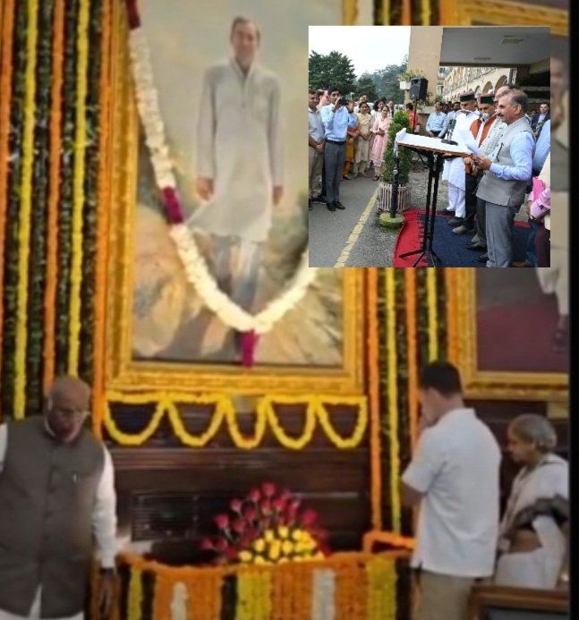 RahulSukhuKhargePayHomeToPMGandhi