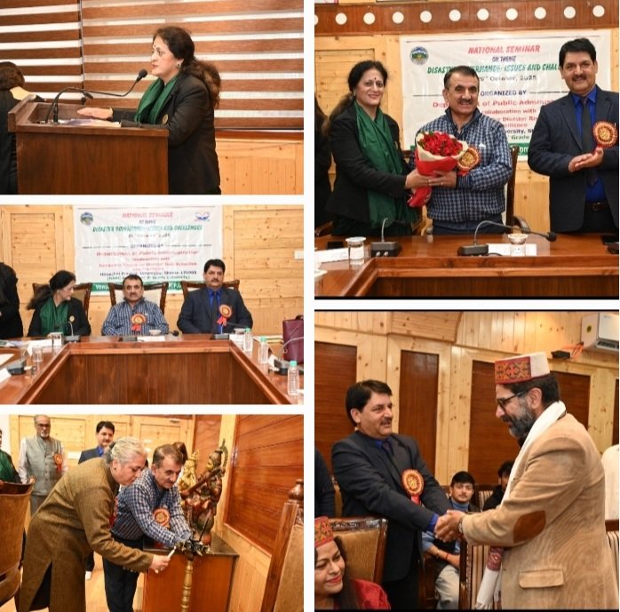 Expertsat Seminar at HPUShimla