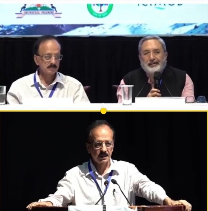 IMI President Ramesh Negi and Dr Devinder Sharma 