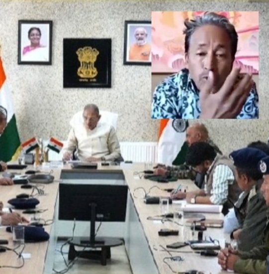 LG Ladakh and Sonam Wangchuk in Leh 