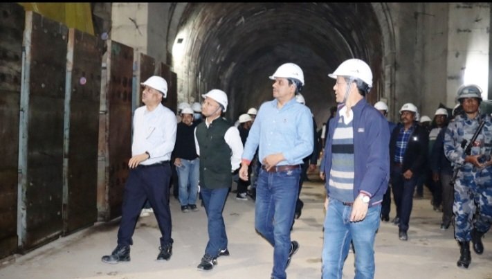 CMD SJVN Reviews Arun-3 project in Nepal 