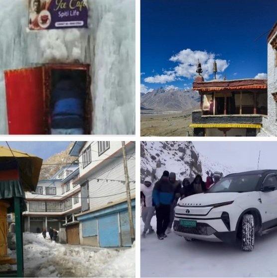 Ice Café Spiti in Himachal Pradesh 