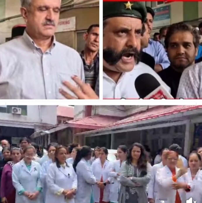 KNHGyneShiftProtestatIGMCShimla